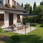 Preview: Palram-Canopia Terrassenüberdachung Sierra Cabrio 3x4.3 (295x434cm) Alu Grau