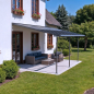 Preview: Palram-Canopia Terrassenüberdachung Sierra Cabrio 3x5.6 (295x555cm) Alu Grau