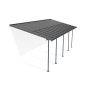 Preview: Palram-Canopia Terrassenüberdachung Sierra Cabrio 3x8.6 (295x860cm) Alu Grau