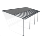 Preview: Palram-Canopia Terrassenüberdachung Sierra Cabrio 3x9.2 (295x924cm) Alu Grau