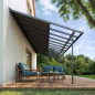 Preview: Palram-Canopia Terrassenüberdachung Sierra Cabrio 3x9.2 (295x924cm) Alu Grau