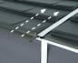 Preview: Palram-Canopia Fahrradschuppen Skylight PENT 117x177cm Polycarbonat dunkelgrau