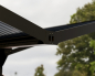 Preview: Palram-Canopia Doppel Carport SYDNEY WINGS 6x6 Alu schwarz - gewelltes Polycarbonat solargrau