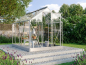 Preview: Vitavia Gewächshaus Triton 5000 ESG Glas BxT 198x256cm eloxiert + Fundamentsrahmen