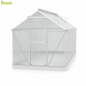 Preview: Vitavia Gewächshaus Triton 7500 6mm HKP BxT 198x379cm eloxiert + Fundamentsrahmen