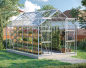 Preview: Vitavia Gewächshaus Uranus 11500 BxTxH 257x445x248cm ESG Glas 11,5m² Alu eloxiert
