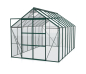 Preview: Vitavia Hohes Gewächshaus Uranus 11500 BxTxH 257x445x248cm ESG Glas Alu smaragd