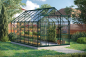Preview: SPARSET Vitavia Gewächshaus Uranus 11500 257x445 ESG Glas smaragd + Fundamentsrahmen