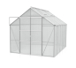 Preview: Vitavia Gewächshaus Uranus 8300 BxTxH 257x321x248cm 4mm HKP 8,3m² Alu eloxiert