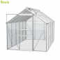 Preview: Vitavia Gewächshaus Venus 6200 BxTxH 195x321x197cm 6,2m² ESG Glas Alu eloxiert