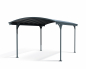 Preview: Palram-Canopia Carport VITORIA 5000 (291x501cm) Alu grau Polycarbonat grau