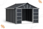 Preview: Palram-Canopia Gerätehaus YUKON 11x13.1 BxTxH 332x393x252cm ohne Boden