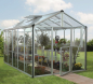 Preview: Vitavia Premium Gewächshaus Zeus 10000 BxT 258x391cm Glas ESG/HKP Alu eloxiert