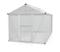 Preview: Vitavia Premium Gewächshaus Zeus 11900 BxT 258x465 16mm HKP 11,9m² Alu eloxiert