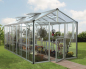 Preview: Vitavia Premium Gewächshaus Zeus 13800 BxT 258x540cm Glas ESG/HKP Alu eloxiert