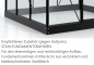 Preview: Vitavia Gewächshaus Orion 5000 ESG Glas BxTxH 202x257x231cm 5m² Alu schwarz