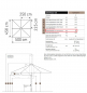 Preview: May Marktschirm Schattello 450x500cm Teleskop Tex-Poly ohne Volant