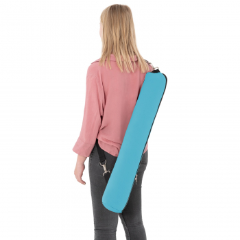 Doppler Strandschirm EXPERT Multi 160 Push Up hellblau/silber inkl.Tragetasche