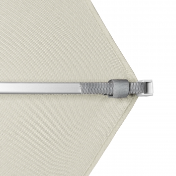 Doppler SET Premium Ampelschirm Protect Pendel 400 + Bezug Farbe terracotta