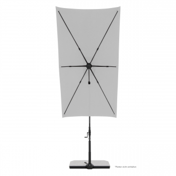 Doppler ACTIVE Pendel Green Edition City Rechteckiger Balkonschirm 240x135cm hellgrau