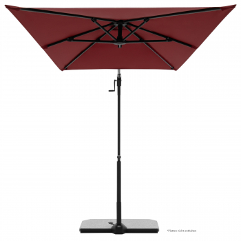 Doppler ACTIVE Pendel Green Edition City Rechteckiger Balkonschirm 240x135cm bordeaux