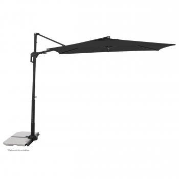 Doppler ACTIVE Pendel Green Edition City Rechteckiger Balkonschirm 240x135cm anthrazit