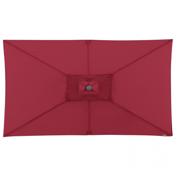 Doppler Sonnenschirm ACT Push Up ca. 220x130cm Alu Mast Farbe: Rot