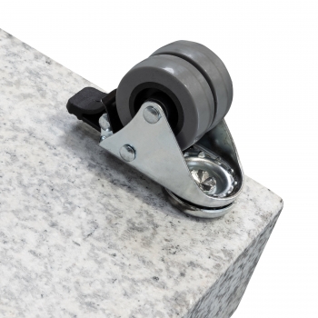 Doppler Granitplatte Ständer rollbar für Ampelschirm EXPERT 350, 140kg