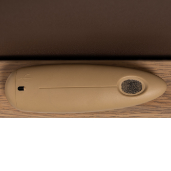 Doppler Premium Pendelschirm ALU WOOD XL ULTRA 400x300cm LED Greige