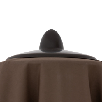 Doppler Premium Pendelschirm ALU WOOD XL ULTRA 400x300cm LED Greige