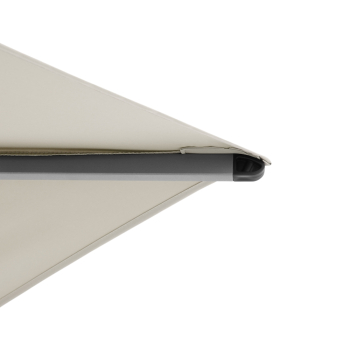 Doppler Großer Pendelschirm Active NEO Side 260x350cm Natur + Plattenständer