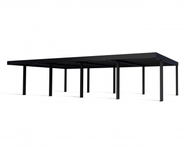 NEUHEIT Palram-Canopia Moderner Alu Doppel Carport OSLO 20x40 6x12m Polycarbonat