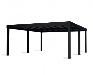NEUHEIT Palram-Canopia Moderner Alu Doppel Carport OSLO 20x20 6x6m Polycarbonat