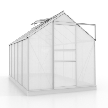 Vitavia Gewächshaus Comet 6200 4mm HKP BxTxH 195x321x197cm 6,2m² Alu eloxiert