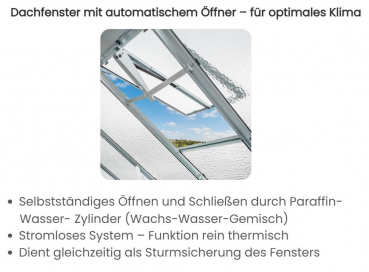 Vario Stahl Gewächshaus Landhaus 3 Nörpelglas 4mm BxL:303x303cm 9m² Anthrazit