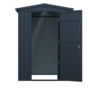 Premium Gerätehaus Basic Plus 2,6㎡ L179xB144xH193cm Satteldach abschließbar von Elmar Jung