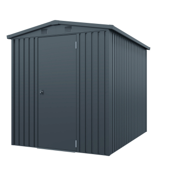 Premium Gerätehaus Basic Plus 4,4㎡ L239xB185xH197cm Satteldach abschließbar von Elmar Jung