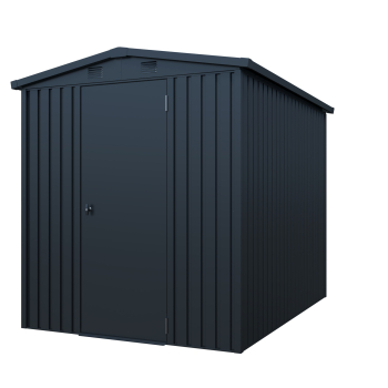 Premium Gerätehaus Basic Plus 4,4㎡ L239xB185xH197cm Satteldach abschließbar von Elmar Jung