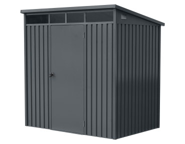 Premium Gerätehaus Skylight Plus 3㎡ L147xB197xH201cm Pultdach abschließbar von Elmar Jung