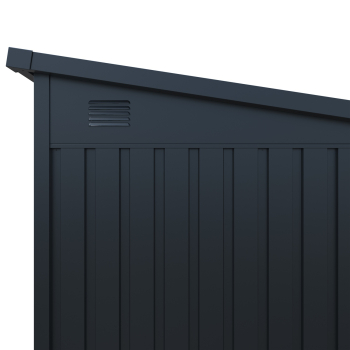 Premium Gerätehaus Skylight Plus 4,5㎡ L186xB237xH201cm Pultdach abschließbar von Elmar Jung