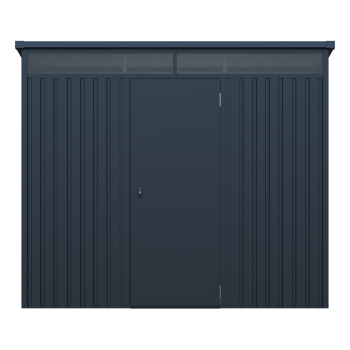 Premium Gerätehaus Skylight Plus 4,5㎡ L186xB237xH201cm Pultdach abschließbar von Elmar Jung