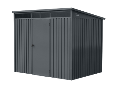 Premium Gerätehaus Skylight Plus 4,5㎡ L186xB237xH201cm Pultdach abschließbar von Elmar Jung