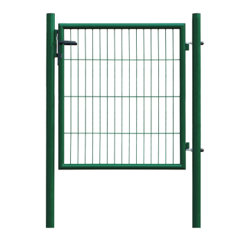 Elmar Jung Einzeltor Standard Höhe 100cm runde Pfosten moosgrün