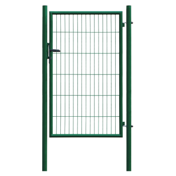 Elmar Jung Einzeltor Standard Höhe 150cm rund Pfosten moosgrün