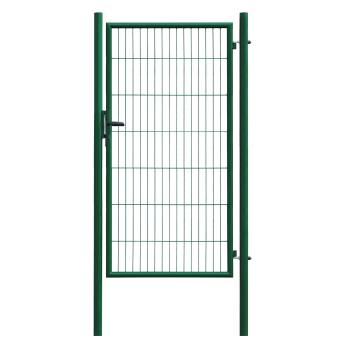Elmar Jung Einzeltor Standard Höhe 175cm rund Pfosten moosgrün