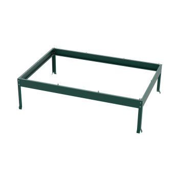 Vitavia Fundamentsrahmen für Modell 2500 LxBxH 130x192x12,5cm Stahlblech smaragd