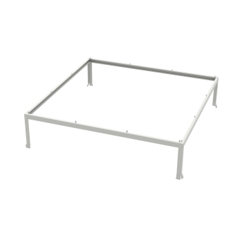 Vitavia Fundamentsrahmen für Orion 3800 LxBxH 192x192x6cm Stahlblech grau