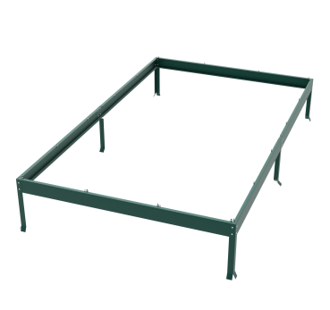 Vitavia Fundamentsrahmen für Modell 6200 LxBxH 317x192x12,5cm Stahlblech smaragd
