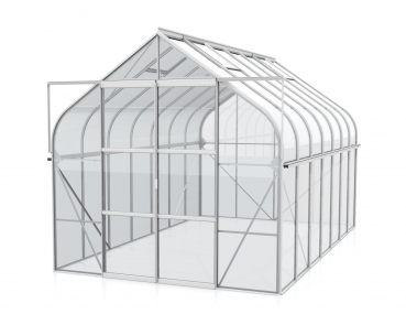 Vitavia Gewächshaus Diana 11500 ESG Glas BxTxH 264x445x255cm 11,5m² Alu eloxiert