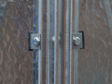 Vario Stahl Gewächshaus Hobby S 7 Nörpelglas 4mm BxL 197x650cm 12,8m² verzinkt